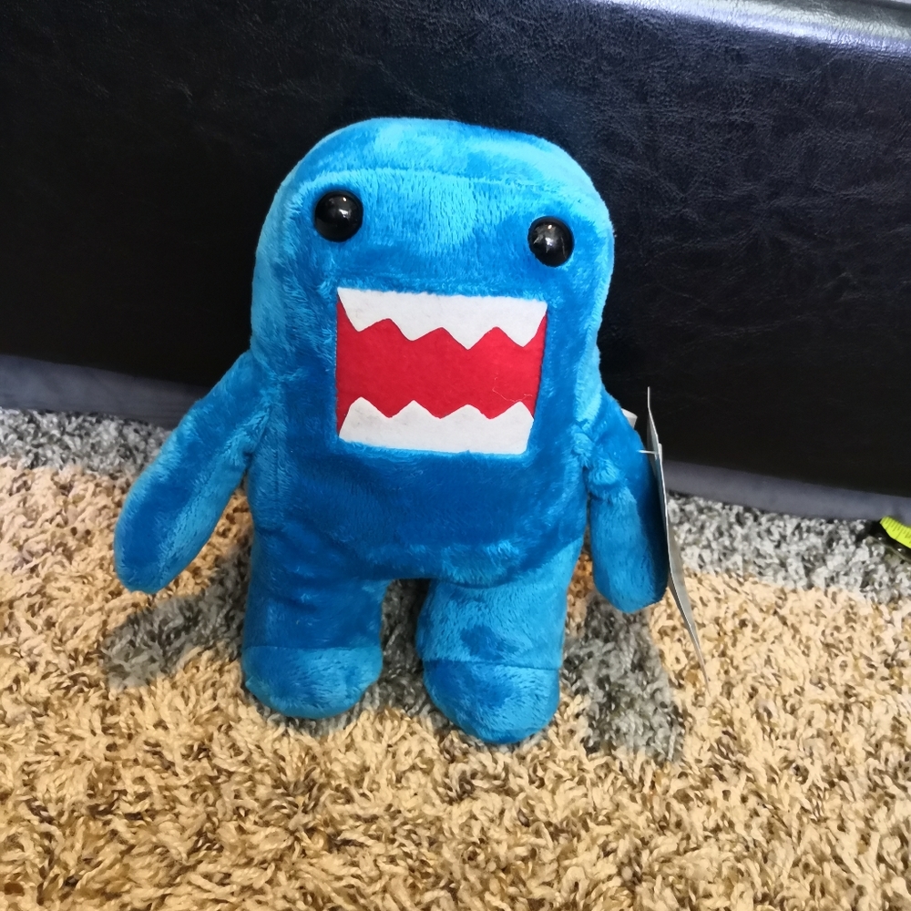 SOLD NWT Blue Domo Plush Doll
